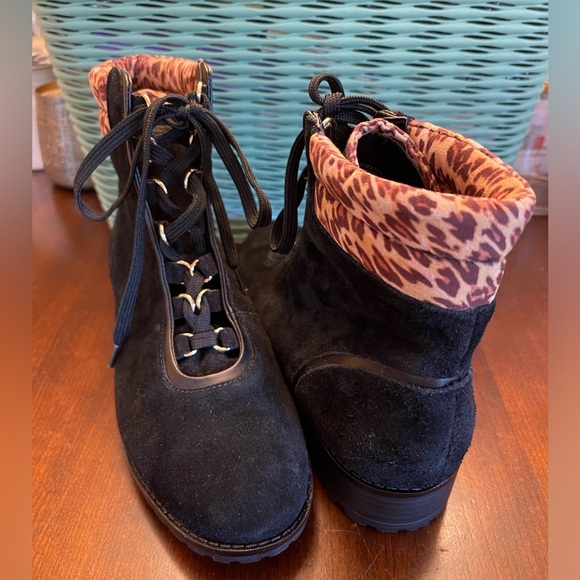 NWOT Crown & Ivy Black June boots - Picture 6 of 14